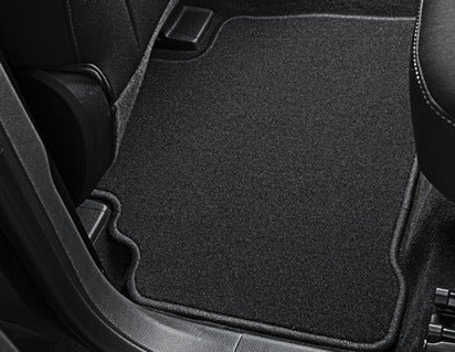 Genuine Velour Floor Mats rear, black, for 2nd seat row - 2170170