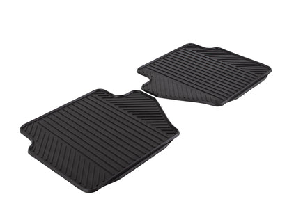 Genuine Rubber Floor Mats rear, black - 1526902