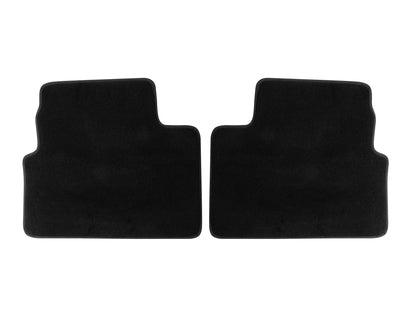 Genuine Velour Floor Mats rear, black - 1531423