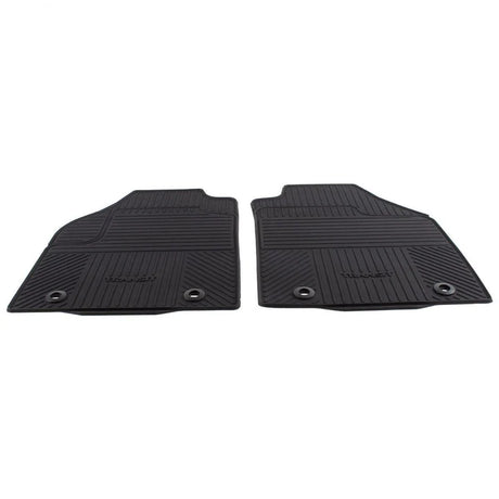 Genuine Ford Transit Connect Front Tailored Rubber Floor Mats & Fixings. 1685505