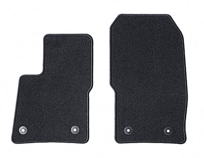 Genuine Carpet Floor Mats black, front - 2461238