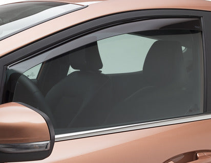 Genuine Climair®* Wind Deflectors For Front Door Windows, Black - 2110134