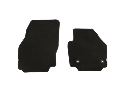 Genuine Carpet Floor Mats front, black - 1765395