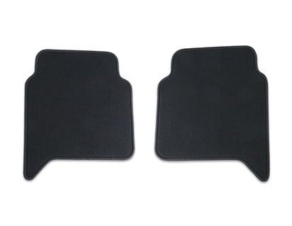 Genuine Velour Floor Mats rear, black - 1785555