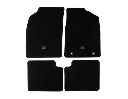 Genuine Carpet Floor Mats front and rear, black - 1806144
