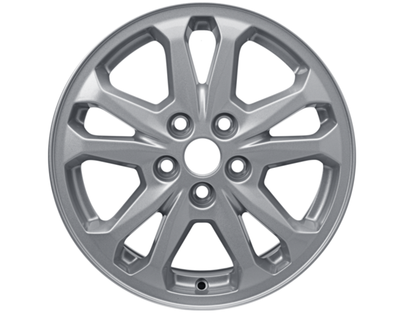 Genuine Alloy Wheel 16" 5 x 2-spoke design, Sparkle Silver - 2251788