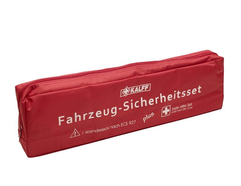 Genuine Kalff* Premium Safety Pack in red nylon bag, Standard "Duo"