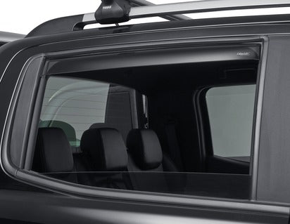 Genuine Climair®* Wind Deflectors For Rear Windows, Black - 1772109