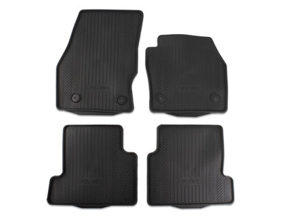Genuine Rubber Floor Mats front and rear, black - 1928463