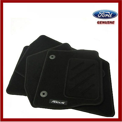 Genuine Ford Focus 2011-2015 Car Black Mat Set of 4. New! 1719616