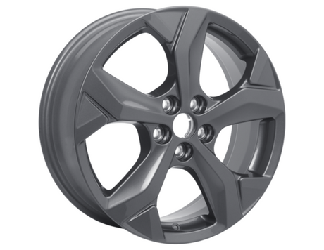 Genuine Alloy Wheel 18" 5-spoke Y design, Carbonized Grey