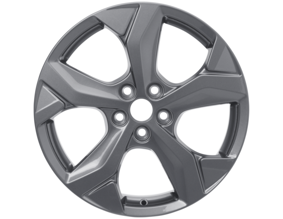 Genuine Alloy Wheel 18" 5-spoke Y design, Carbonized Grey