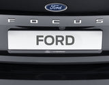 Genuine Ford Performance Licence Plate Holder black, with white 3D effect "Ford Performance" logo