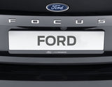 Genuine Ford Performance Licence Plate Holder black, with white "Ford Performance" logo