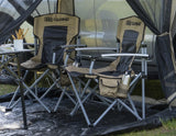 Genuine ARB* Camping Chair with carry bag, black and beige