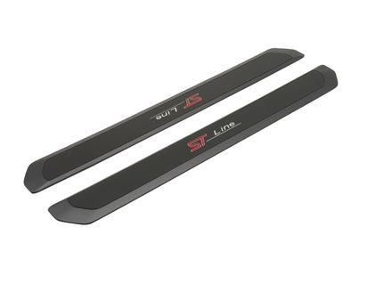 Genuine Scuff Plates front, black with red and white illuminated ST-Line logo - 2544750