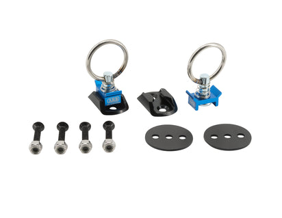 Genuine ARB* Cargo Track and Load Ring Kit for coolbox tie down, set of 2 - 2616026