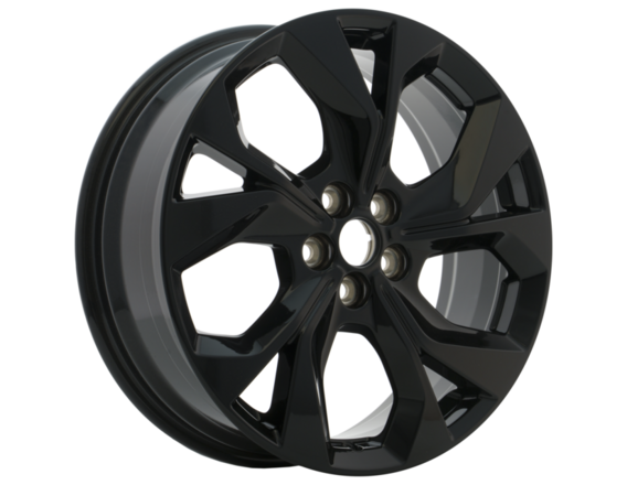 Genuine Alloy Wheel 19" 5-spoke Y design, Ebony Black