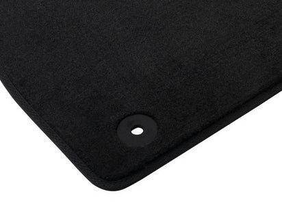 Genuine Carpet Floor Mats front, black - 2722577
