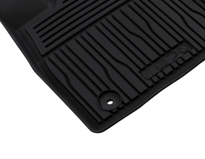Genuine Rubber Floor Mats front, black - 2731686