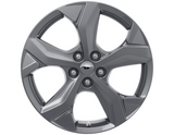 Genuine Alloy Wheel 18" 5-spoke Y design, Carbonized Grey