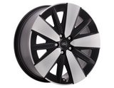 Genuine Alloy Wheel 19" front, 5-spoke design, Absolute Black and Bright Machined - 2703201