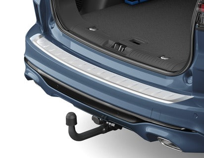 Genuine Rear Bumper Protector plate, contoured, stainless steel - 2452224