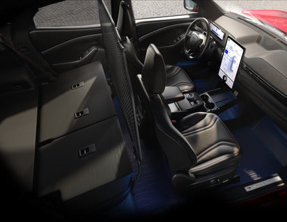 Genuine Load Retention Guard full height, mounted behind front seats - 2490609