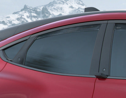 Genuine Climair®* Wind Deflectors For Rear Door Windows, Black - 2539415