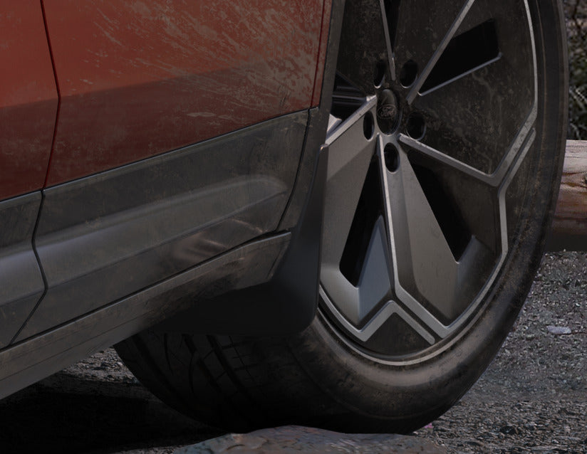 Genuine Mud Flaps front, contoured - 2755679