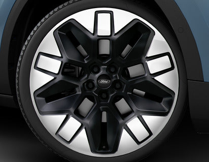 Genuine Alloy Wheel 21" rear, 5 x 2-spoke design, Asphalt Matt and Bright Machined - 2693604