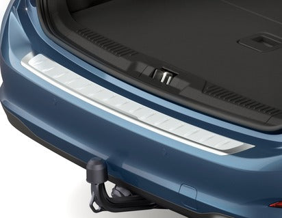 Genuine Rear Bumper Protector plate, stainless steel - 2310634