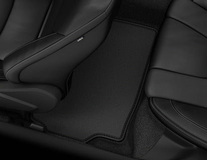 Genuine Velour Floor Mats front and rear, black - 2022436