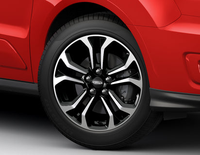 Genuine Alloy Wheel 17" 5 x 2-spoke design, black machined - 2492679