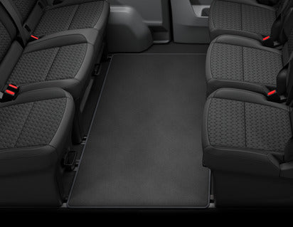 Genuine Carpet Floor Mats rear, black, for between 2nd and 3rd row seats - 2722573