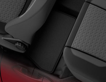 Genuine Carpet Floor Mats rear, black - 2722581