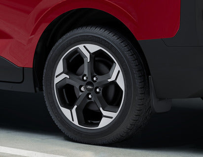 Genuine Alloy Wheel 17" 5-spoke design, Absolute Black Machined - 2660430