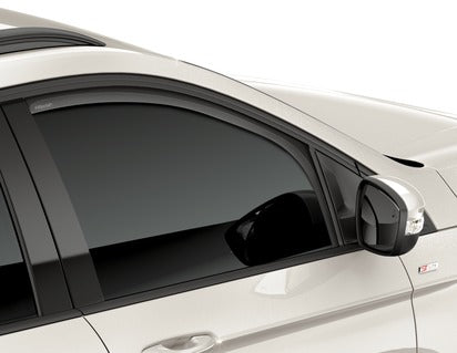 Genuine Climair®* Wind Deflectors For Front Door Windows, Black - 2036853