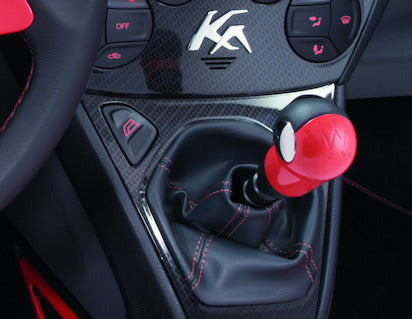 Genuine Gear Lever Knob Sunrise (red) with black leather insert - 1714261