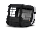 Genuine 4pets®* Caree Transport Box For cats and dogs to be securely fixed onto most passenger seats, Cool Grey - 2460886