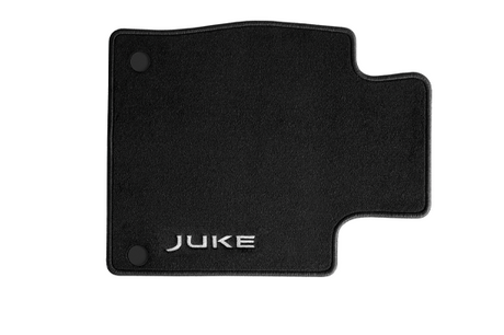 Genuine Nissan Juke (F16E) Velours Floor Mats, Black - 2019-2023 KE7556P000