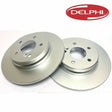 Vauxhall Astra Zafira Meriva Delphi Rear Brake Discs x2 240mm