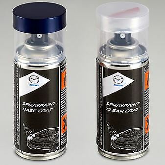 Genuine Mazda Jet Black Mica 150 ml Spray Paint 9000776M241W New 