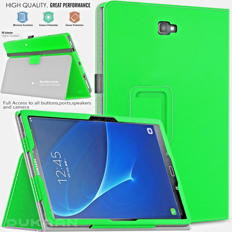 Samsung Galaxy Tab A 10.1" 2016 Leather Smart Case Stand Flip Cover SM-T580 T585