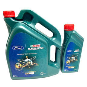 Genuine Ford Castrol 0W30 Oil 6 LITRES Magnatec Professional 1343831 New!