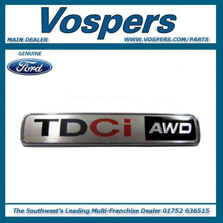 Genuine Ford Kuga MK2 2012 - 2017 TDCI AWD Badge / Emblem 1798754