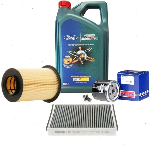 Ford Kuga 1.5 Ecoboost 13-20 Full Service Kit inc Genuine Castrol Oil 2344123