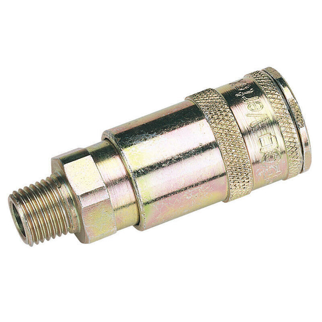 Draper 51402 1/4" BSP Taper Male Thread Verte X Air Coupling