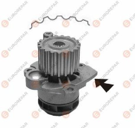 Audi A2 A3 VW Golf Mk5 Transporter Mk5 SEAT Ibiza Leon Eurorepar Water Pump