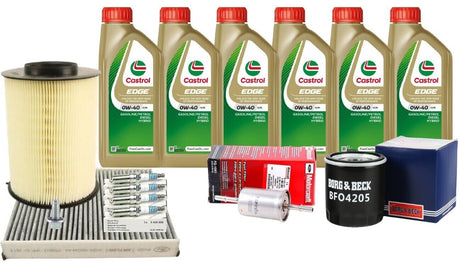 Ford Focus MK3 2.3 RS Full Service Kit & Genuine Castrol 0w40 Engine Oil